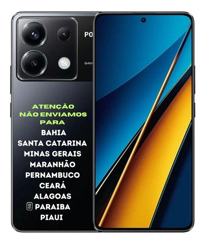 Xiaomi Pocophone Poco X6 5g Dual Sim 512 Gb Preto 12 Gb Ram