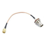 Convertidor Conector Sma Macho A Bhc Hembra Con Cable