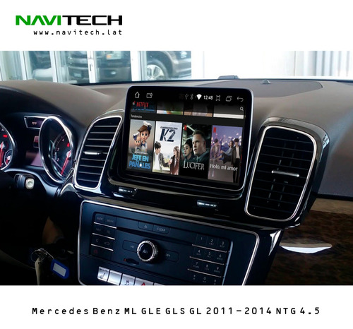 Mercedes Benz Ml Gle 2011 - 2014 Pantalla Navitech Carplay Foto 3