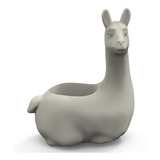 Molde Para Macetas De Cemento Llama - 18 Cm Alto- 10cm Hueco