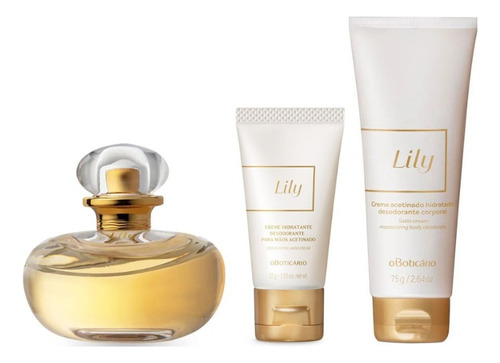 Promoção Kit Lily Essence De  O Boticário - 10%off