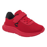 Tenis Niño Charly 1098321001 Rojo 15-17 111-265