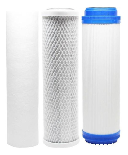 Kit De 3 Repuestos Filtros De Agua 2.5x10 Universal Osmosis