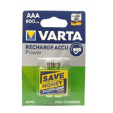 2pilas Aaa Varta Eco Recicladas 800 Mah Alto Consumo