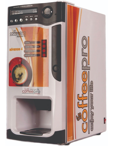 Cafetera Automática Expendedora Coffee Pro Advance 4 Sel