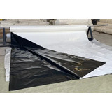  Plástico Invernadero - Negro Blanco 6 X 1m 100% Sombra