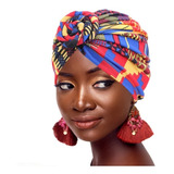 Turbante Africano Gorro Tocado Cabello Adorno Para Mujer