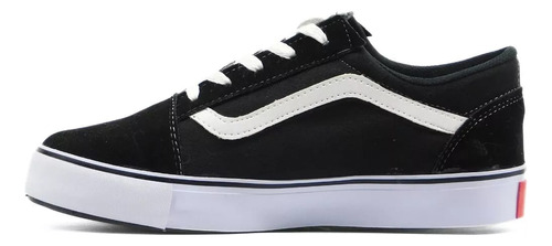 Zapatilla Lona Urbana Tipo Van Negra Old Skool Hombre Mujer 