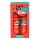 Kit Shampoo E Condicionador Dr. Ricino Novex 300 Ml