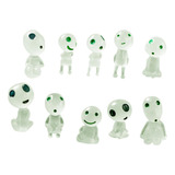 Perfect 100 Pcs Luminoso Árbol Fantasma Elfos Miniatura