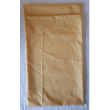 Funda De Almohadón 40x60 Cruzado Gabardina Amarilla