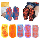 8 Pares De Calcetines Antiderrapantes Ninos Bebe Niña Calcet