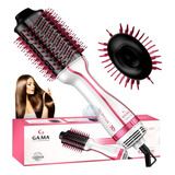 Escova Secadora Gama Glamour Pink Brush 1300w Ceramic Ion 