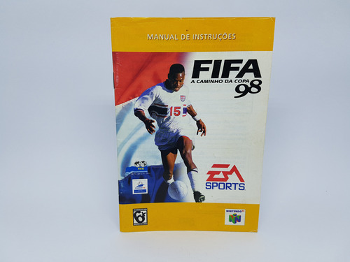 Apenas O Manual - Fifa 98 - Nintendo 64 - Gradiente - Br