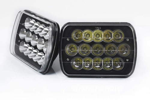 Faro Led Avec  45w De 7x6 Adaptables, Jeep Cherokee Wrangler Foto 2