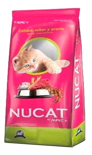 Alimento Nucat Para Gato Adulto Sabor Mix En Bolsa De 15kg