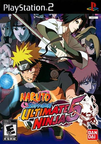 Naruto Shippuden Ultimate Ninja 5 Ps2 Juego Fisico Español