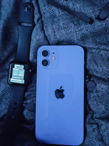 Celular iPhone 12 + Reloj Apple Watch + Carcasa +cargador 
