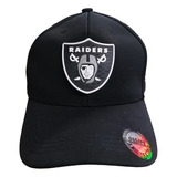 Gorra Nfl Las Vegas Raiders Con Logo En Goma 3d