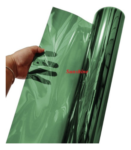 Pelicula Insulfilm Verde Natural G35  75cm X 3metros