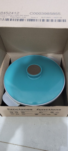 Essen 24cm Aqua | Caja | Utensillos Como Nueva | 6 Cuotelis