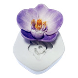 Molde De Silicone  Orquídeas Flores Confeitaria - Oferta