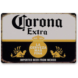 Corona Extra Beer Man Cave Decor Metal Sign Alcohol Hom...