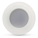 Spot Luminária Circular 6 Leds Luz Branco Quente / Frio 1,2w