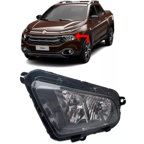 Juego De Opticas P/ Fiat Toro 2016 2017 2018 