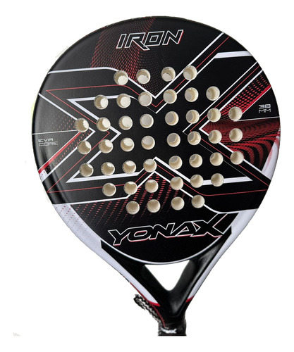 Paleta De Padel Paddle Yonax Iron Eva Carbono Padle