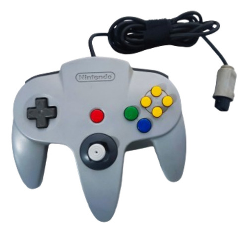 Control Joystick Originl Compatible Con Nintendo N64 Gris