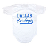 Pañalero De Dallas Para Niño Personalizado Blanco