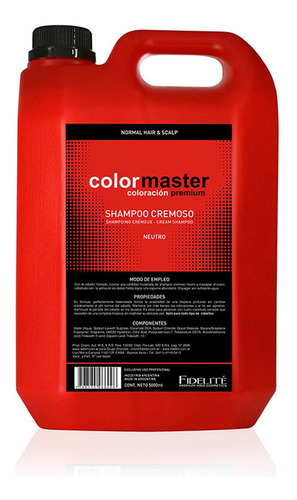 Shampoo Neutro Cremoso Fidelite 5000ml Bella Dm