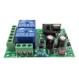 Chave Liga Desliga Controle Remoto 2 Canais Rf 220v P/ Talha