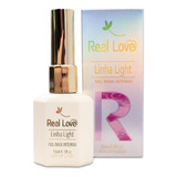 Gel Base Intenso Unhas Bond-aid Linha Light 15ml - Real Love