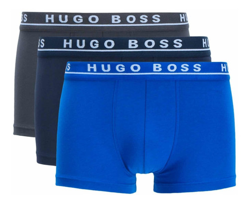 Boxers Trunk Hugo Boss 3 Pack De Algodón Calzones Orignales