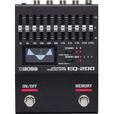 Pedal Boss Eq 200 Equalizador Gráfico 