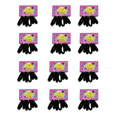 Liga Para Cabello 72 Pzs Donitas Elástica Dif Colores Color Negro | MercadoLibre