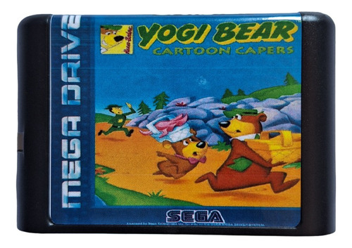 Yogi Bear's Cartoon Capers Zé Colmeia Mega Drive Genesis