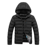 Chaqueta Hombre Invierno Montaña Compatible Con Columbia O The North Face Termica Frio Capota Removible Semi Impermeable