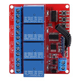 Perfect Módulo Receptor Rf De 433 Mhz, 12 V, 4 Canales,