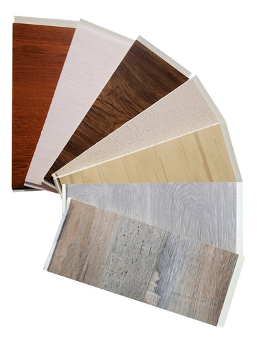 Machimbre Pvc Simil Madera 9 Mm Cielorrasos