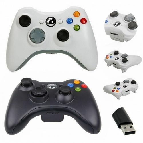 1 Manillar De Mando Usb Con Cable Gamepad Para Xbox 360.