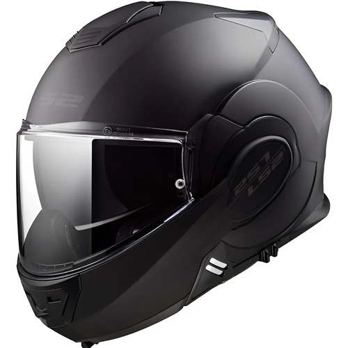 Casco Abatible Ls2 Valiant 180 Degrees Noir Negro Mate
