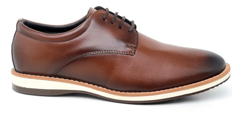 Sapato Casual Masculino Derby Oxford Confortavel E Moderno