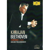 Dvd Karajan - Beethoven Symphonies 1,2 & 3 (importado)