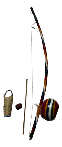 Berimbau Baby Brincando Com O Som E Música 85cm