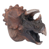 Bonecos De Mão Com Cabeça De Dinossauro Triceratops Puppet R