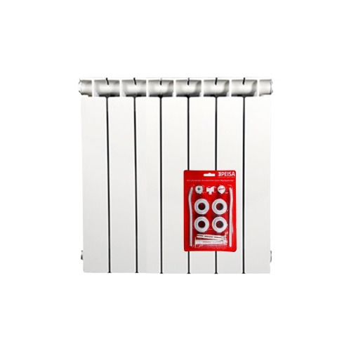 Radiador De Calefaccion Por Agua Peisa T500 7 Elementos 