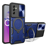 Funda Estuche Con Protector Cam Antichoque Para Samsung A54